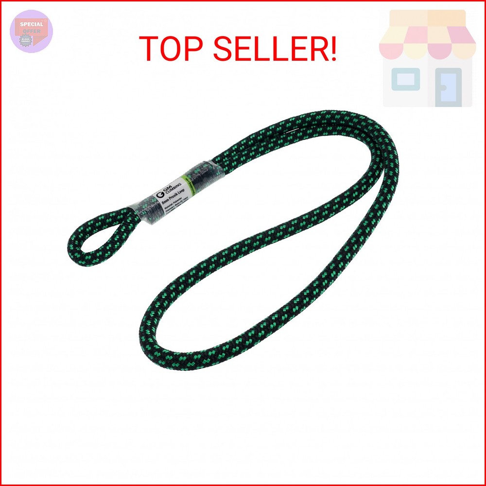 GM CLIMBING 8mm (5/16″) Prusik Loop Pre-Sewn 18 inches
