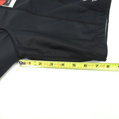 TYR 8in Cycling Shorts Muli-Sport Mens Size Large Black Quik Pad Triathlon USA