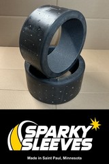 Sparky Sleeves 10.4″ ID, 6″ Wide, 1.16″ Thick, 480 Flints, Round Edges, Griptape