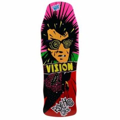 VISION – ORIGINAL SHAPE PSYCHO STICK SKATEBOARD DECK – REISSUE -10″- RED