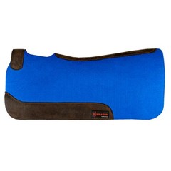 HS Hilason Western Wool Felt Horse Saddle Pad W/ Leather Border