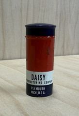 Vintage Daisy Targeteer BBs Metal Tin Container Shot 118 Caliber 1/2 Full