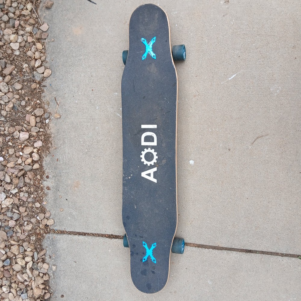 AODI 46″ x 9″ LONGBOARD SKATEBOARD Complete