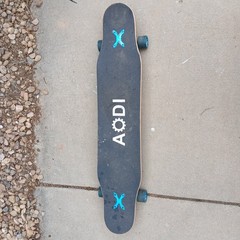 AODI 46″ x 9″ LONGBOARD SKATEBOARD Complete