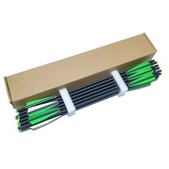 Hunting 20 inch Carbon Crossbow Bolts Crossbow Arrows +/or 100 Grain Broadheads