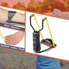 HIGH VELOCITY FOLDING WRIST SLINGSHOT Catapult Powerful Hunting Sling Shot