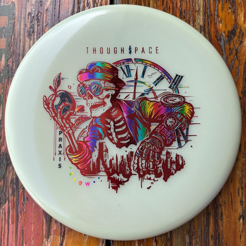Thought Space Athletics Glow Praxis TSA Thoughtspace Disc Golf Rainbow 179g NEW