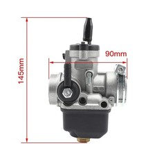 Motorcycle Flat Curtain Carburetor For Dellorto PHBL 20 22 24 25 26 28mm