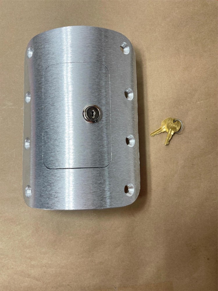 Concord American Internal Halyard Door & Frame Unit for 5″ Flag Pole USA MADE