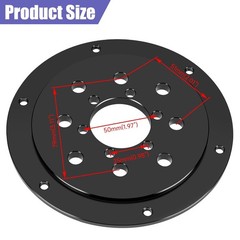 Black Split Sprocket Adapter For Predator 212cc 196cc 97cc 79cc CT200U CT100U