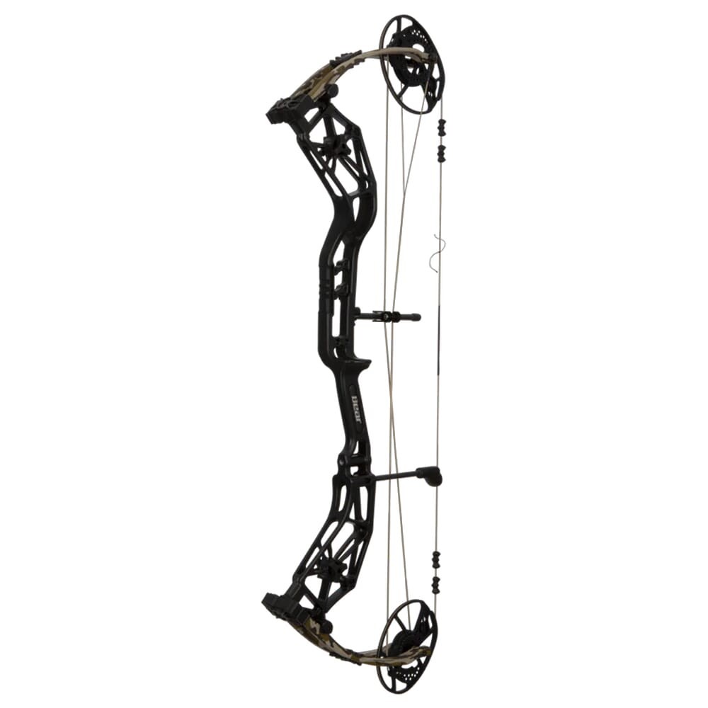 Bear Alaskan XT LH60 Compound Bow, Black/Mossy Oak, 335 FPS (AV45A701D6L)