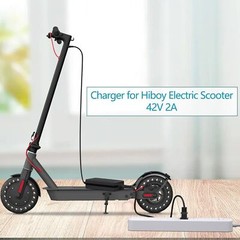 Hiboy Electric Scooter Charger 36V Replacement Power Adapter 42V 2A 10Ft Cable