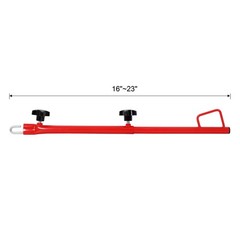 Red Universal Car Hood Prop Rod Holder Support for Hatch & Trunk