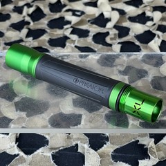 NEW DLX Freak Jr. XL 14″ Barrel – Autococker Threaded – Dust Black/Dust Green