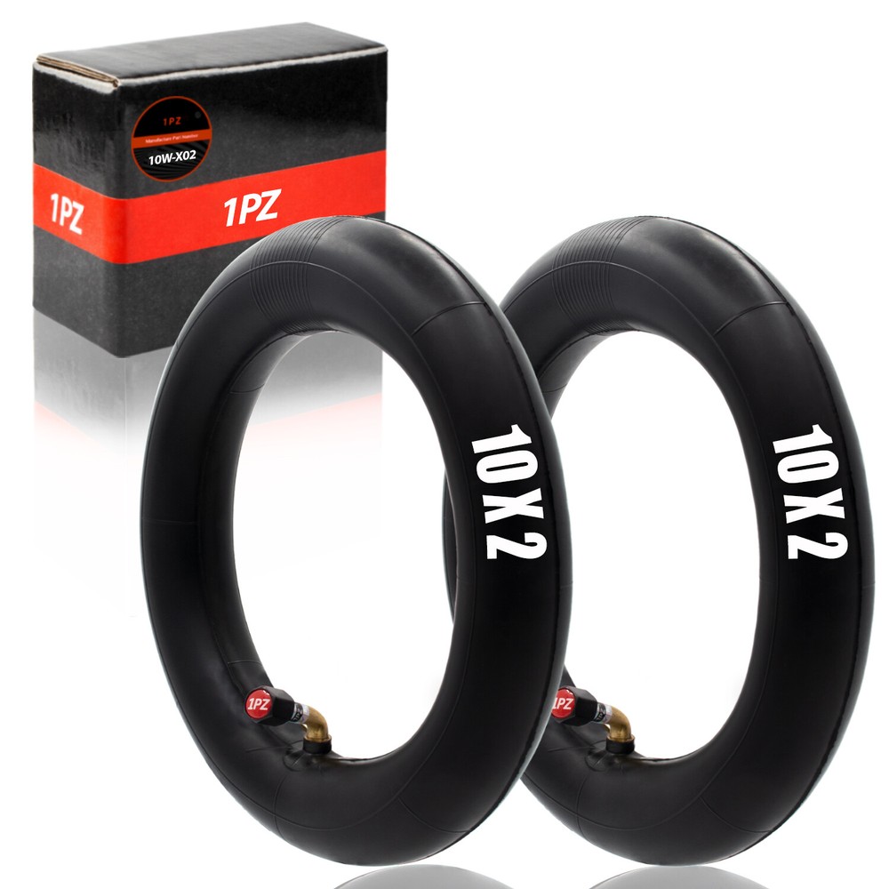TWO Heavy Duty 10 x 2 10×2 10×2.125 Tire Inner Tube 2-Wheel Electric Scooters