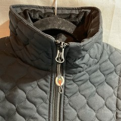 Kerrits Vest Womens Size XS Black Quilted Equestrian Riding Zipper Front