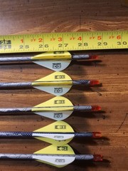 5 easton fmj Injexion 330 arrows 28.25
