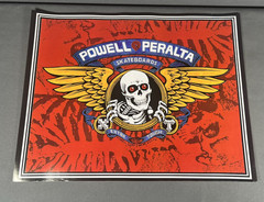 Vintage NOS 1989 POWELL PERALTA Ripper Skateboard Poster OG Bones Two Sided 80s