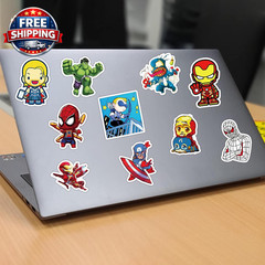 200PCS Cool Character Stickers for Water Bottles Skateboard Luggage Laptop Bumpe
