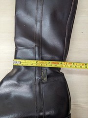 Valverde del Camino Spanish Riding Boots Brown leather leather sole 39 UK 6