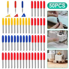 50PCS Blades Replacement for Cricut Explore Air 2 Cutting Machine 30° 45° 60° US