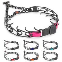 Herm Sprenger Black 23in x 3.2mm(neck size up to19-20in), Passionfruit Pink