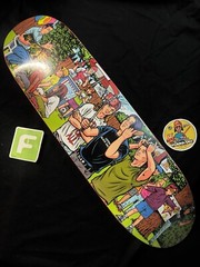 RARE SIGNED Serial Party 2 Sean Cliver Strangelove Skateboard Deck AUTOGRAPHED