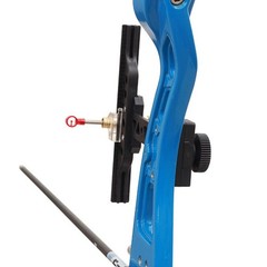 Recurve Bow Sight with Arrow Hall Design ABS Material 106.7g Lightweight