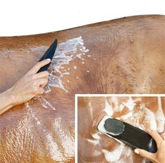 6 in 1 Horse Hair Brush Gentle Groomer Horse Dog Hair Removal Grooming Brushes