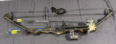 Martin Archery Lynx M7 Mossy Oak Compound Bow 3x Carbon Arrow Shafts
