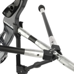 3K Carbon Balance Bar Stabilizer System 30″ 12″ 5″ Rod Damper Archery RecurveBow