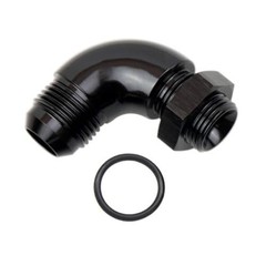 90 degree 10AN Male Flare to 8AN ORB Port Full Flow 10AN to 8AN ORB 90 Degree