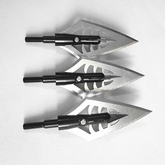12pcs 150 grain Broadheads 1.1″ Cut Crossbow Compound Bow Arrowhead Hunting