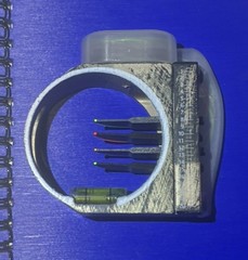 Black Gold Archery sight, fixed 4 pin, Flashpoint , New old stock,