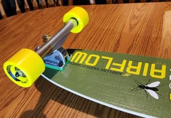 G&S Swiss Made High Camber Fibreflex Slalom Competition Skateboard NOS 2002 RARE