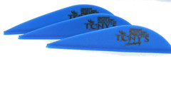 2.5″ Vanes Tonys All New Super Wave Archery Vanes Blue 50PK TNYSWV3343F