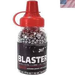 ASG Blaster .177 Caliber /4.5mm BBS for BB Guns | 0.35g Weight per BB | Steel…