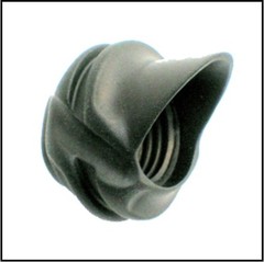 Specialty Archery 1/4 Peep Housing 37 Degree Black