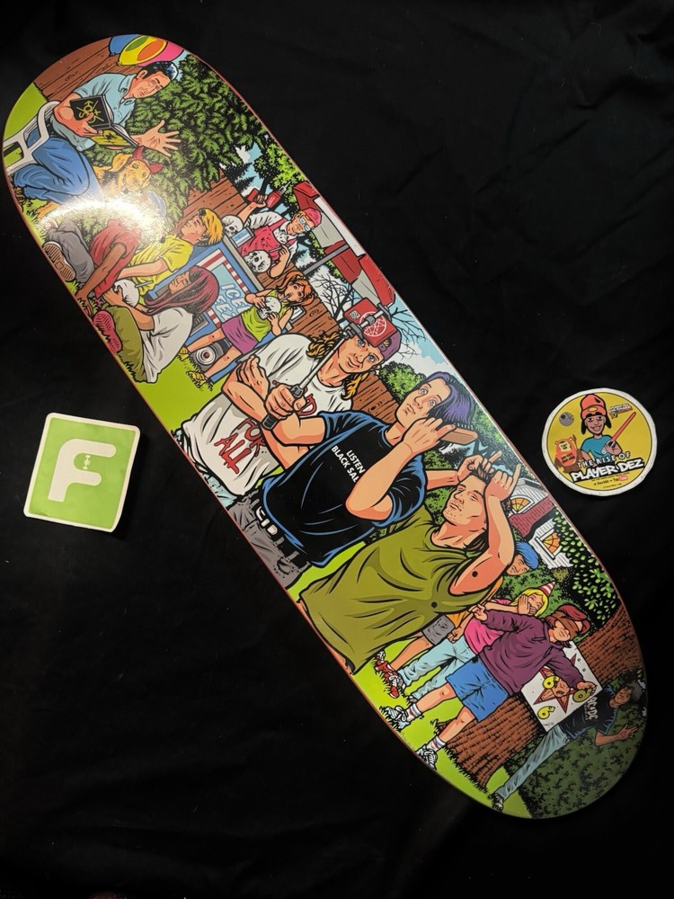 RARE SIGNED Serial Party 2 Sean Cliver Strangelove Skateboard Deck AUTOGRAPHED