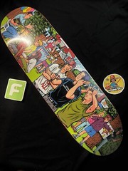 RARE SIGNED Serial Party 2 Sean Cliver Strangelove Skateboard Deck AUTOGRAPHED