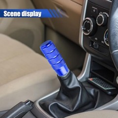 94mm/3.72″ Car Shifter Knob – Weighted Aluminum Alloy Car Gear Shift Stick Blue