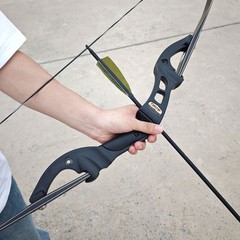 62″ Takedown Recurve Bow American Hunting 25-60lbs Limbs F Interface Archery Bow