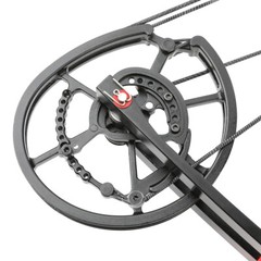 Archery Compound Bow Short Axis 40-65lbs Steel Ball BowFishing Bow Shoot Hunting