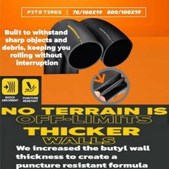 70/10019 80/10019 2.75/3.0019 Dirt Bike Inner Tube 2.1mm Fits Surron