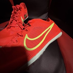 Nike Zoom Mamba V6 Track Spikes Running Shoes Red DR2733-601 w/ Spike Key