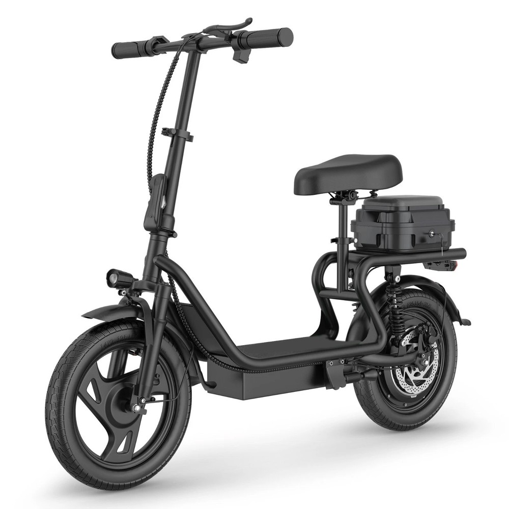 Peak 750W Electric Scooter, 14» Foldable E-Scooter Suspension Rang 28/62Miles