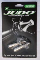 Zwickey 11/32″ Glue On Judo Points by Zwickey. 135 grains