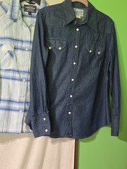 VTG / Modern Women WESTERN Shirt Lot (5) Small L/s Adobe Rose Rockmount ++ Vgc