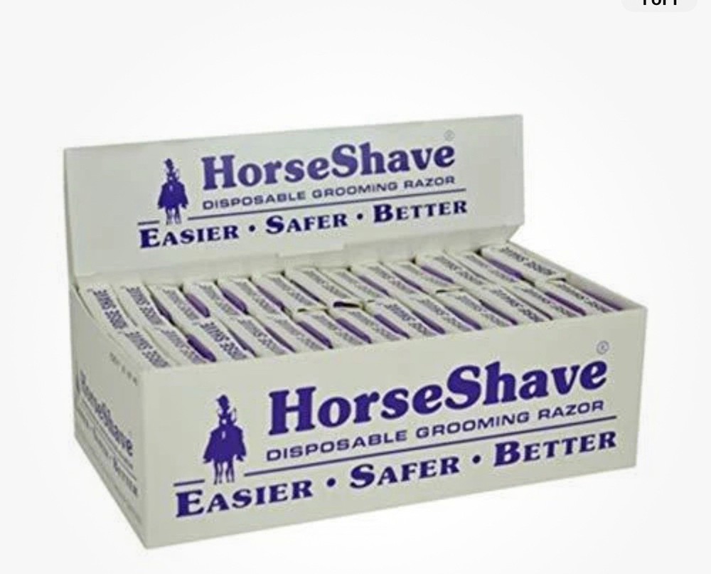 Horse Shave – Disposable Grooming Razor. Easier Safer Better (6-Pack)