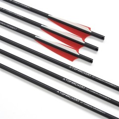 20″ Carbon Crossbow Bolts Hunting Arrows OD 8.8mm Half Moon Nocks Hunting Target